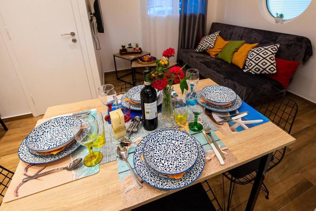 Lemon Garden Stylish Private Apartment Kalamata Luaran gambar